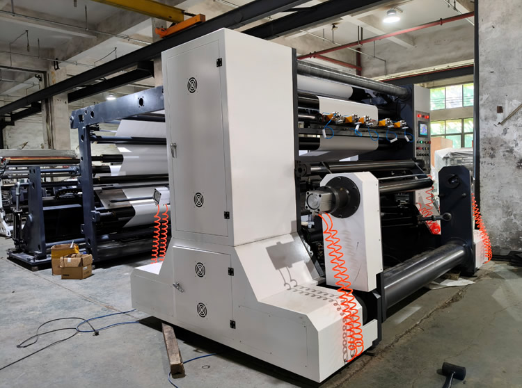 纸张龙门分切复卷机